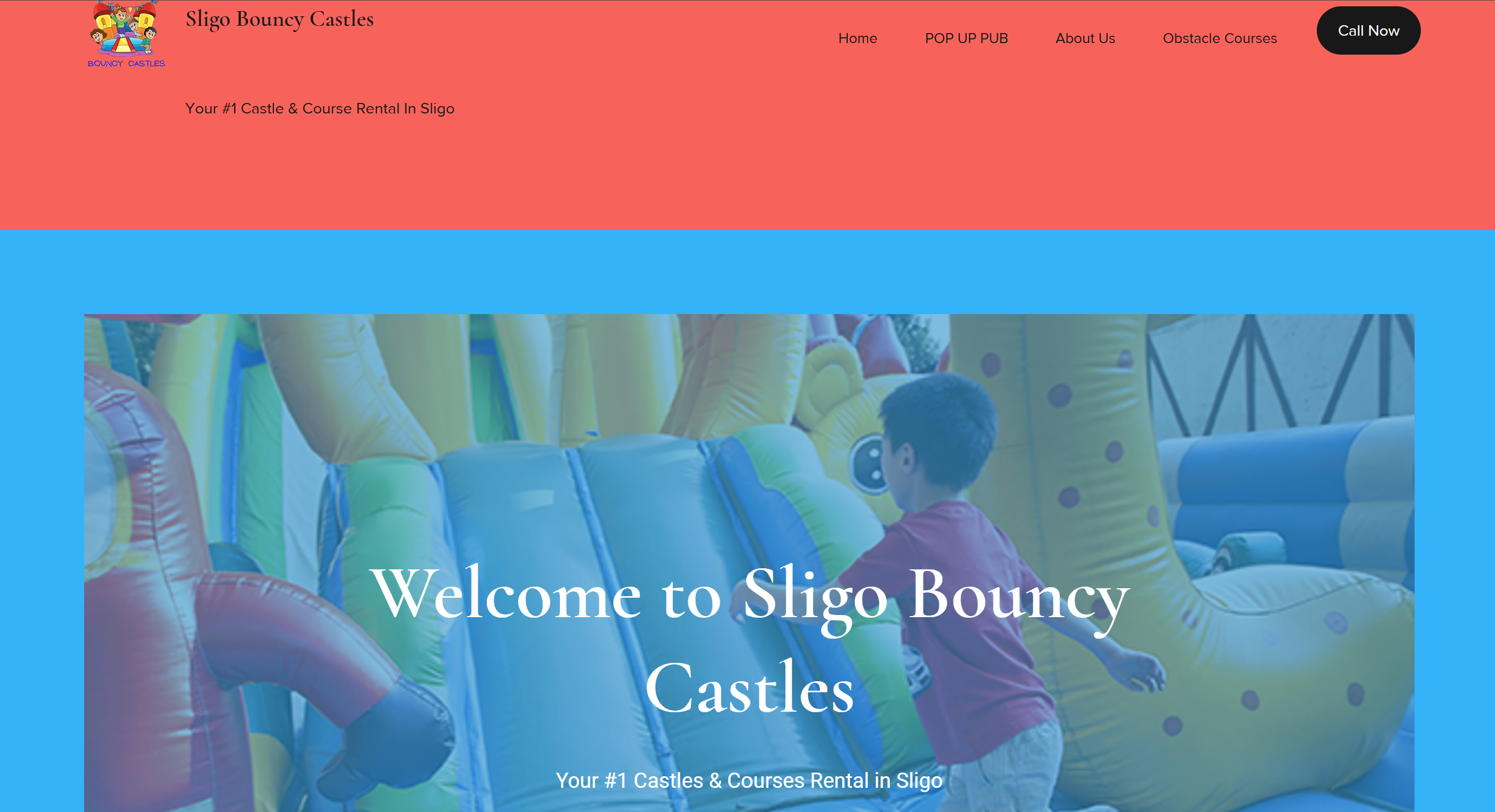 Sligo Bouncy Castles website